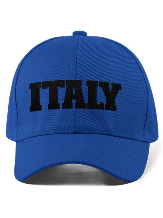 Italy Hat/Baseball Cap - 4 Color Options