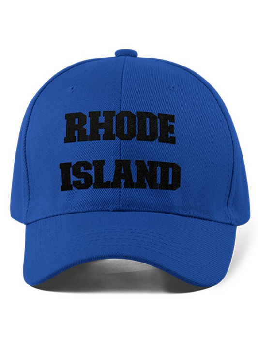 Rhode Island Hat/Baseball Cap - 4 Color Options