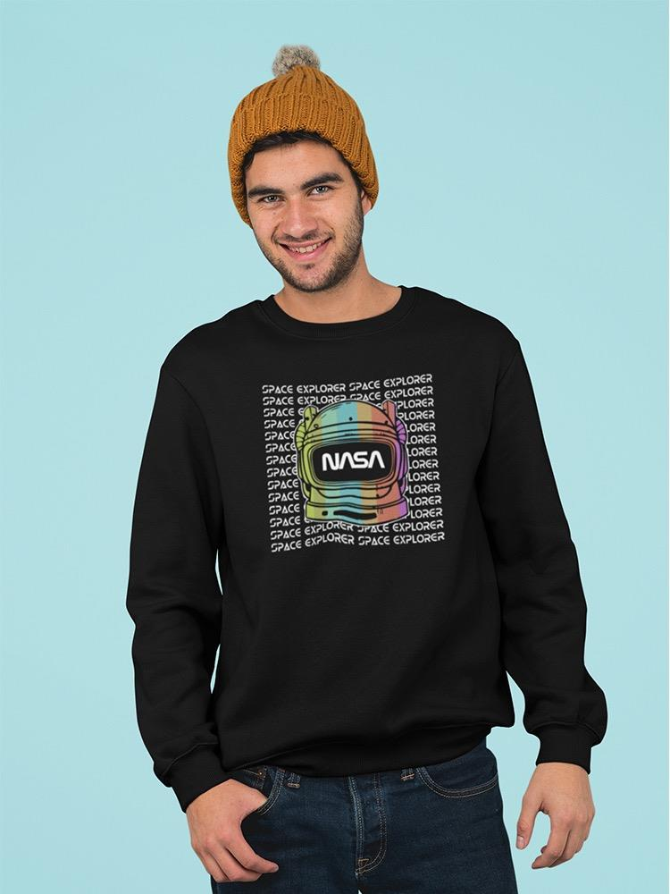 Nasa Space Scaphandre Sweatshirt Men's - NASA Designs - In Sizes up to 5XL