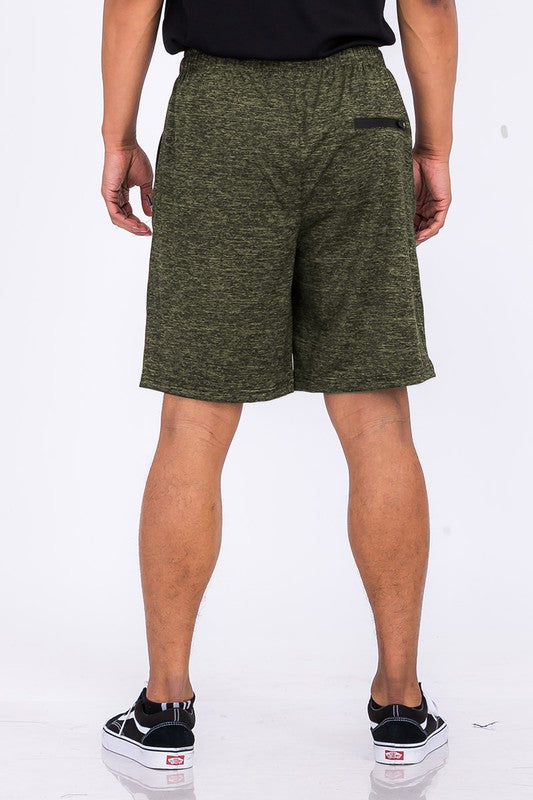 Marbled Active Running Shorts - 5 Color Options - Up To 3XL