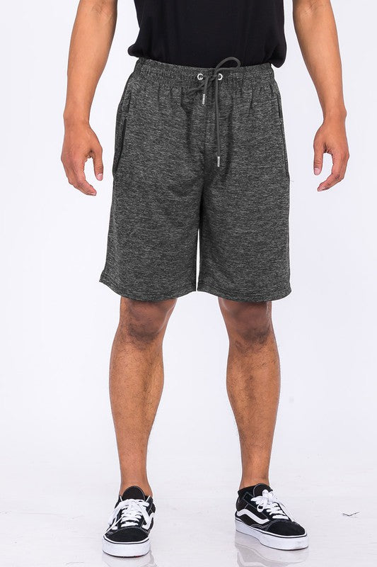 Marbled Active Running Shorts - 5 Color Options - Up To 3XL