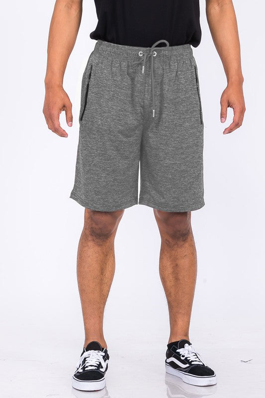 Marbled Active Running Shorts - 5 Color Options - Up To 3XL