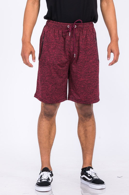 Marbled Active Running Shorts - 5 Color Options - Up To 3XL