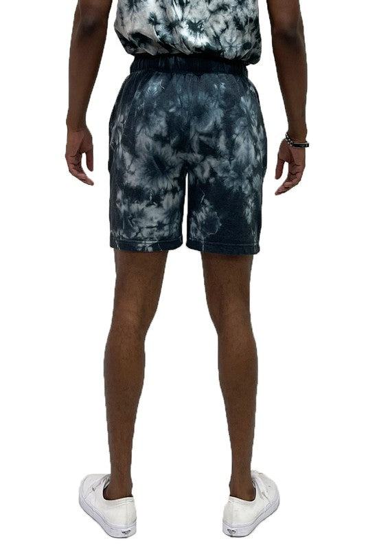 Cotton Tye Dye Sweat Shorts - 5 Color Options - Up To 3XL