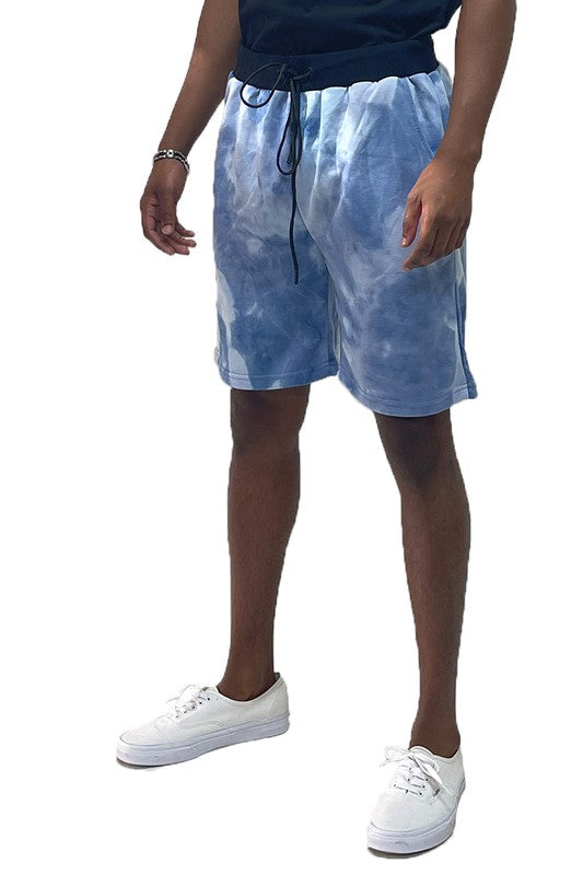 Men's Tye Dye Sweat Shorts - 6 Color Options - Up To 3XL