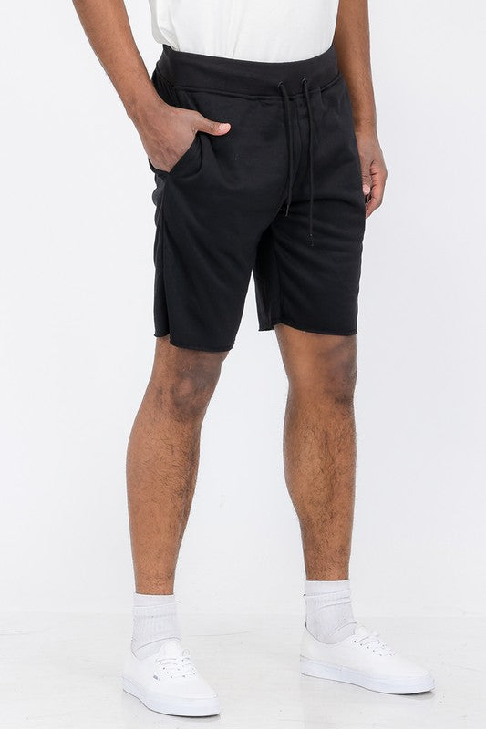 Raw Cut Sweat Shorts - 9 Color Options - Up To 3XL