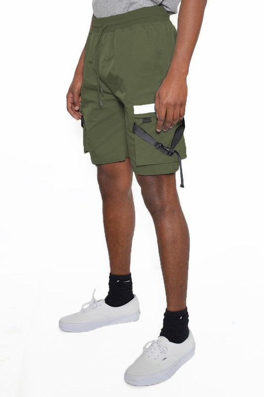 TACTICAL SHORTS WITH STRAPS - 5 COLOR OPTIONS - UP TO 3XL