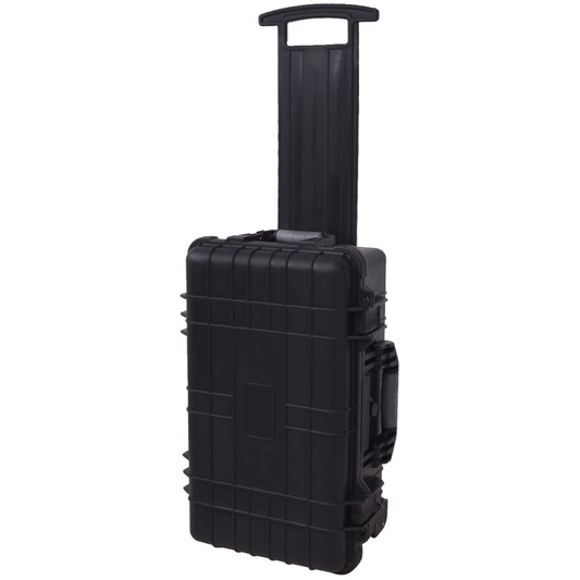 1 Piece VidaXL Wheel-equipped Tool/Equipment Case with Pick & Pluck