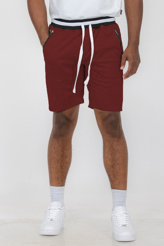 Men's French Terry Sweat Shorts - 12 Color Options - Up To 3XL