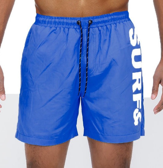 Surf & Beach Swim Trunks Board Shorts - 5 Color Options - Up To 3XL