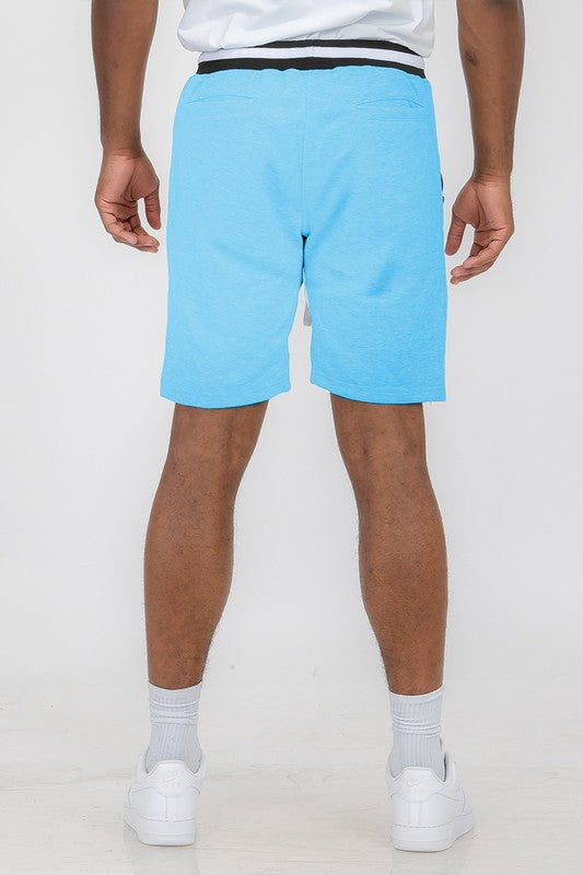 Men's French Terry Sweat Shorts - 12 Color Options - Up To 3XL