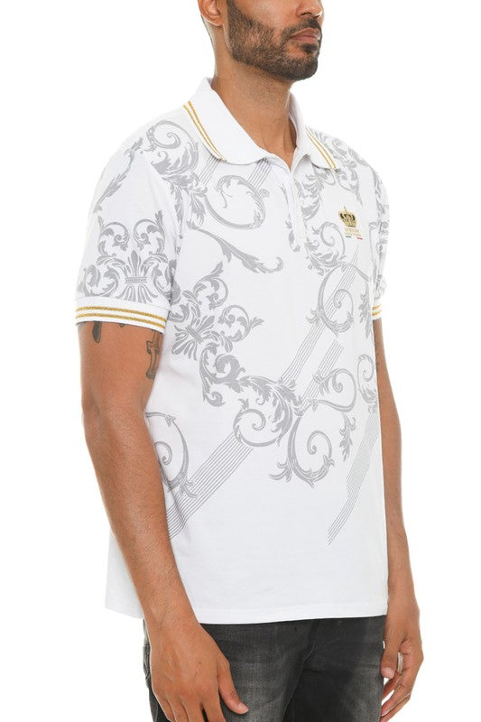 Version Couture Polo Button Down Shirt - 4 Color Options - Up To 3XL