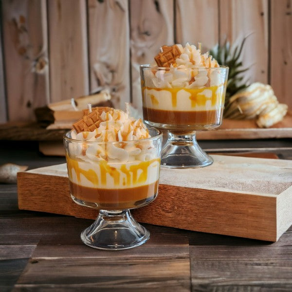 Caramel Sundae Soy Wax Candle - 5 Fragrance Options