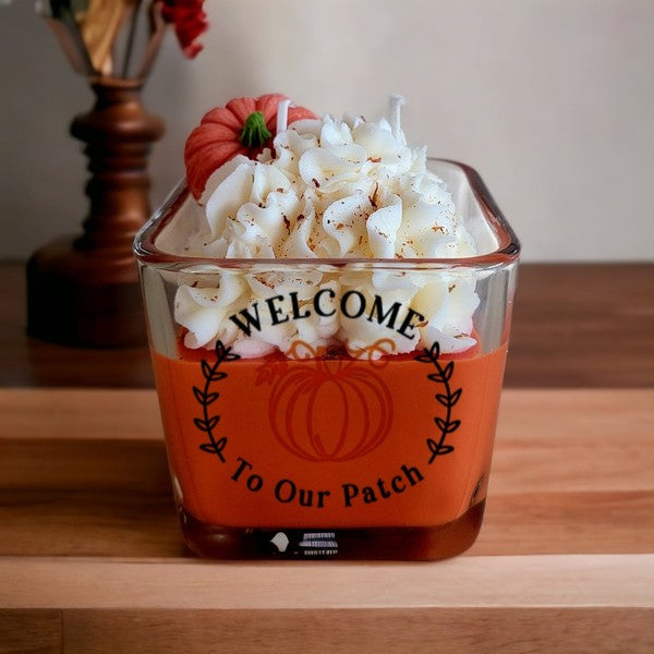 Pumpkin Patch Soy Wax Candle - 18 Fragrance Options