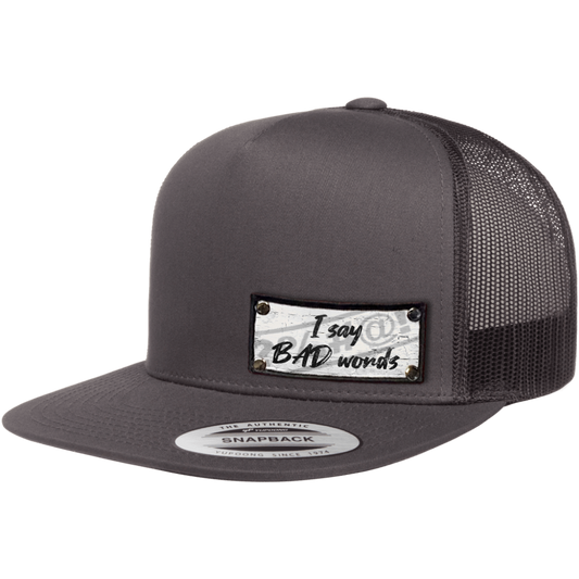 I Say Bad Words Charcoal Trucker Hat/Baseball Cap