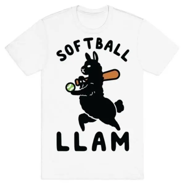 SOFTBALL LLAM T-SHIRT