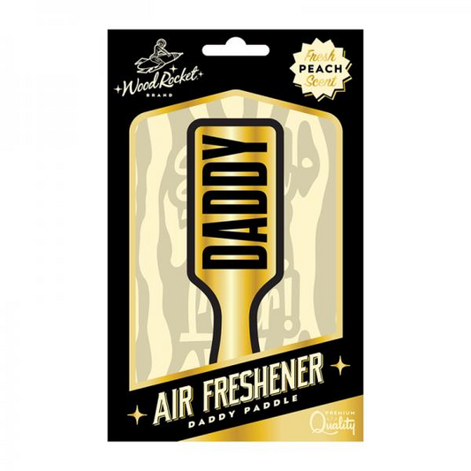 Wood Rocket Air Freshener - Daddy Paddle with Fresh Peach Scent