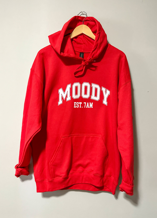 MOODY Unisex Hoodie - 3 Color Options - Up To 3XL