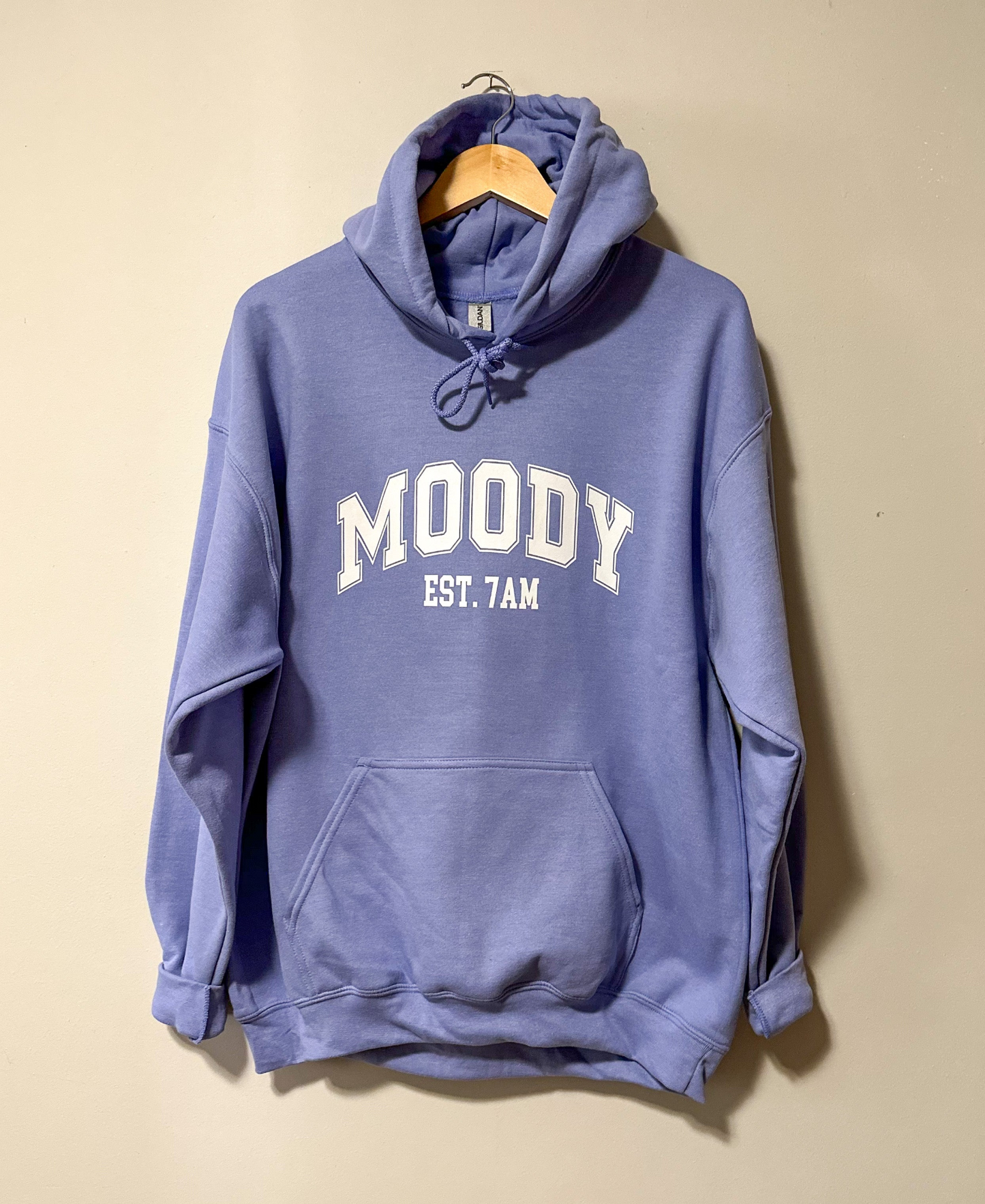 MOODY Unisex Hoodie - 3 Color Options - Up To 3XL