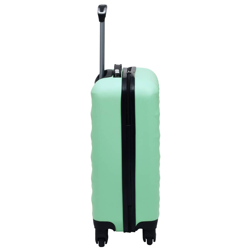 1 Piece VidaXL Hardcase Carry-On Trolley Mint ABS