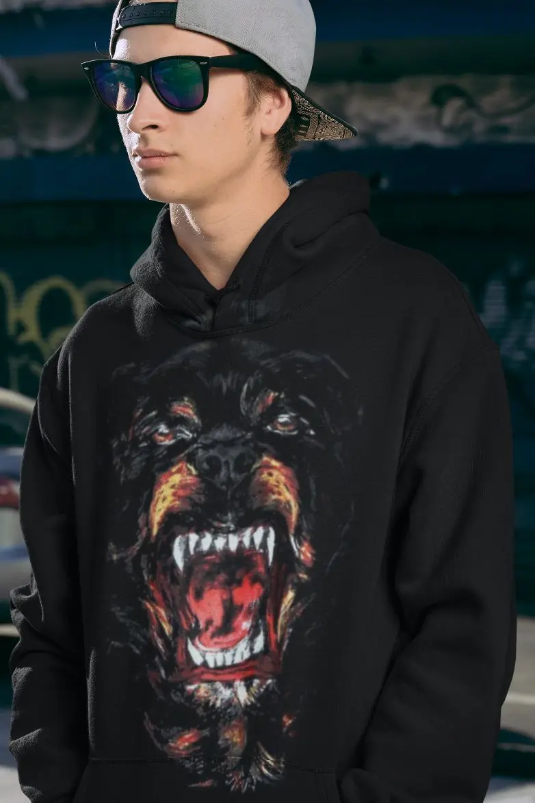 Dog Men Sublimation Hoodie - Up To 3XL