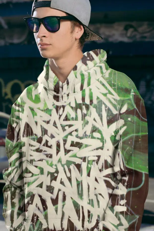 Nature Men Sublimation Hoodie - Up To 3XL