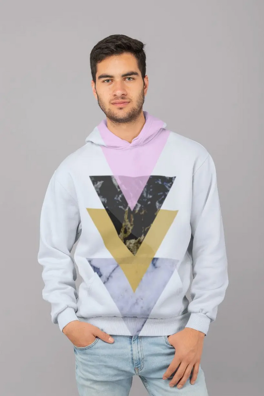 Geometric UNISEX Sublimation Hoodie - Up To 3XL