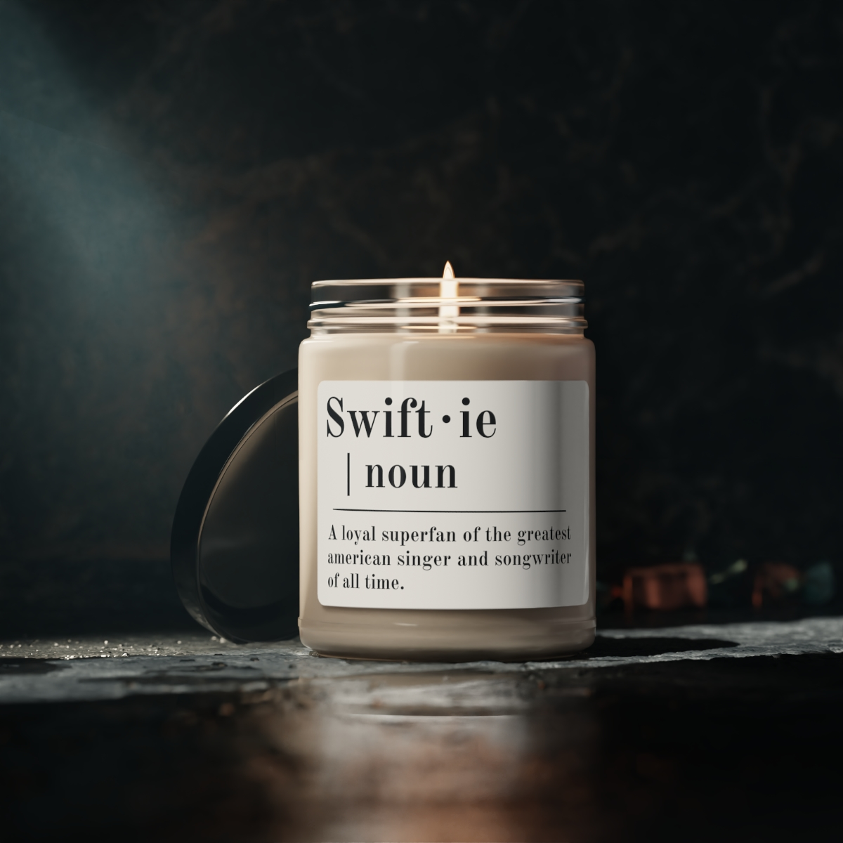 Swiftie Scented Soy Candle gift for Swiftie and Music Lover, 9oz