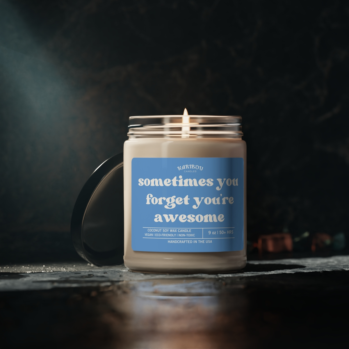 Sometimes you forget you're awesome-Funny gift Scented Soy Candle, 9oz - 5 Options