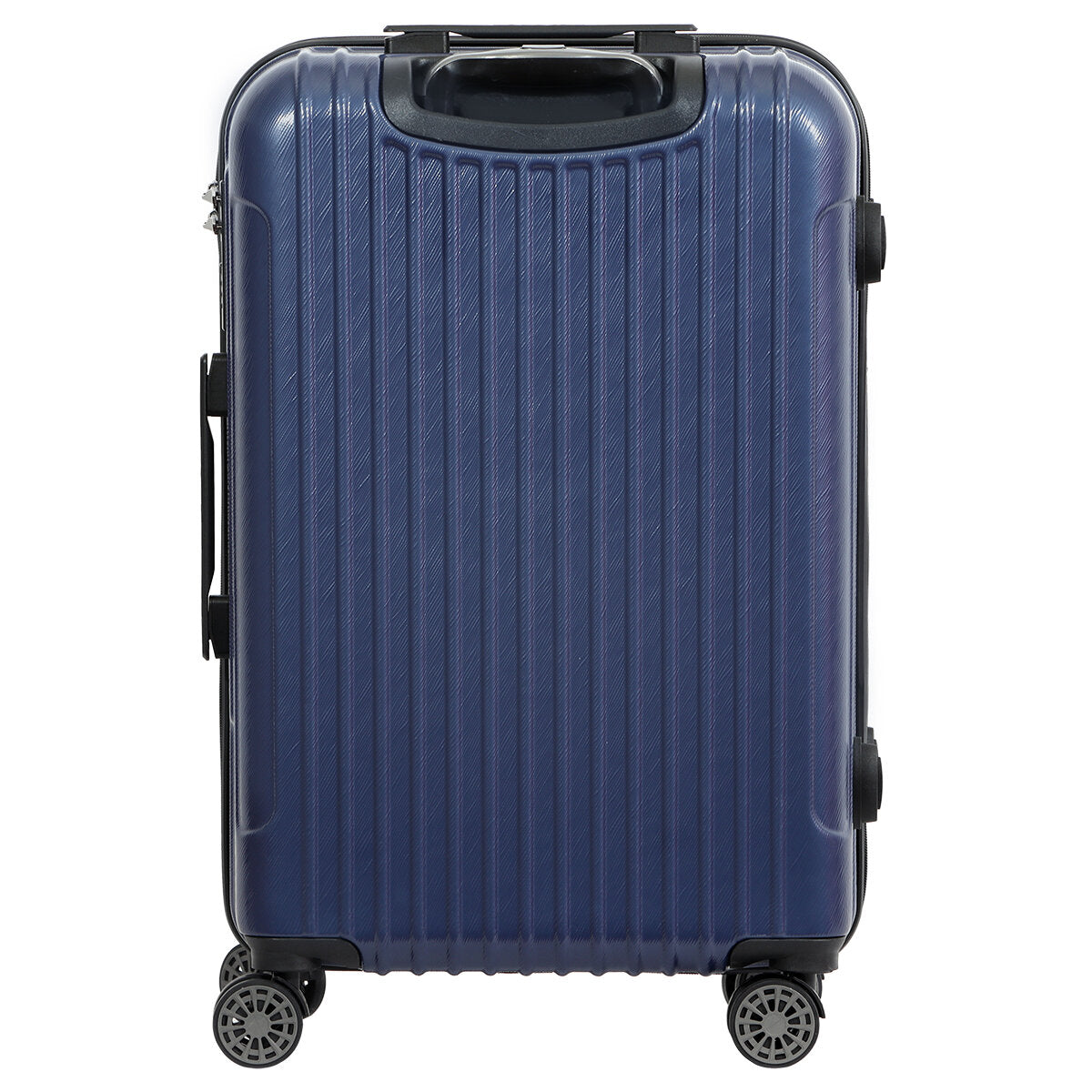 3 Piece Biggdesign "Ocean" Hardshell Spinner Luggage Set, Navy Blue.