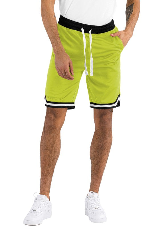 Solid Athletic Basketball Sports Shorts - 12 Color Options - Up To 3XL