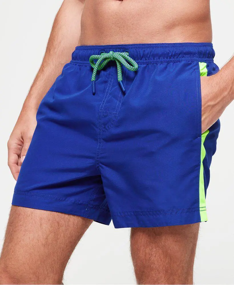 Royal Blue Stripe Shorts/Swim Shorts