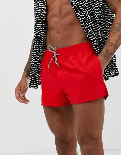 Dark Red Shorts/Swim Shorts