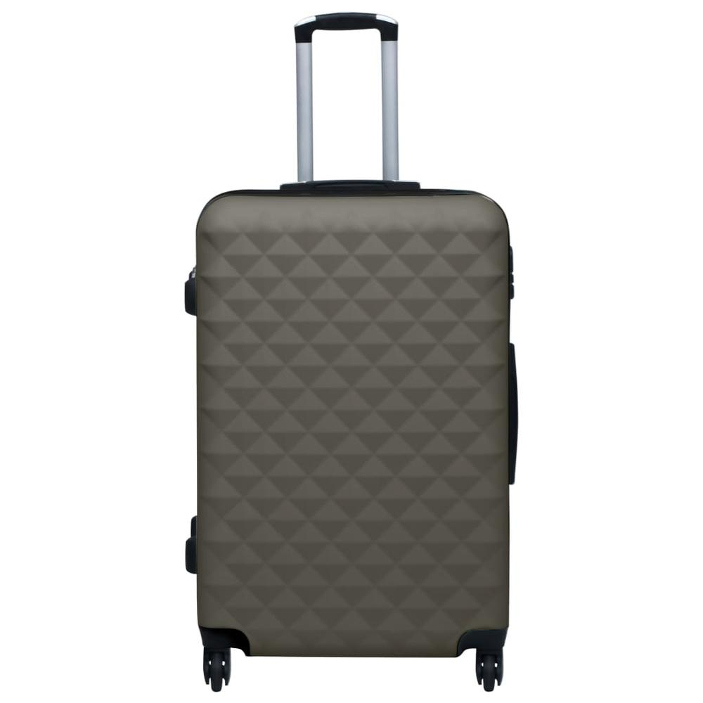 2 Piece Hardcase Trolley Set Anthracite ABS