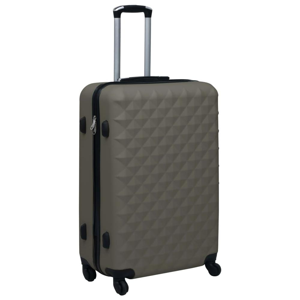 2 Piece Hardcase Trolley Set Anthracite ABS