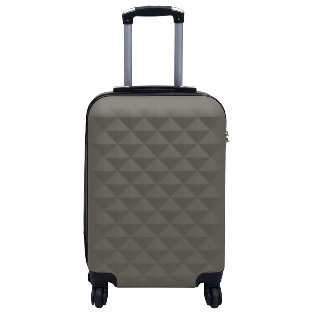 2 Piece Hardcase Trolley Set Anthracite ABS