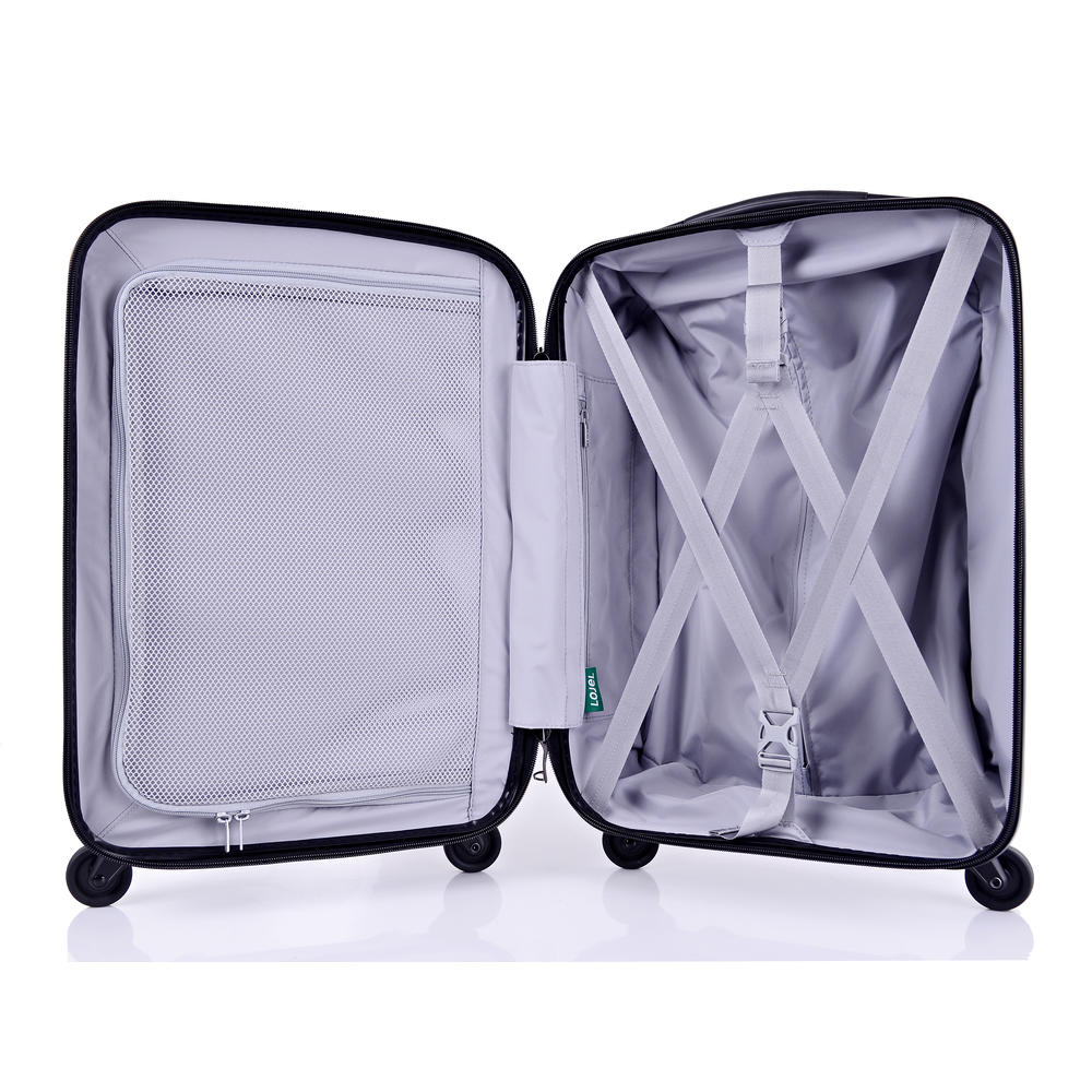 1 Piece "Carry On" - Lucid PC 19.5-Inch-Ice Gray