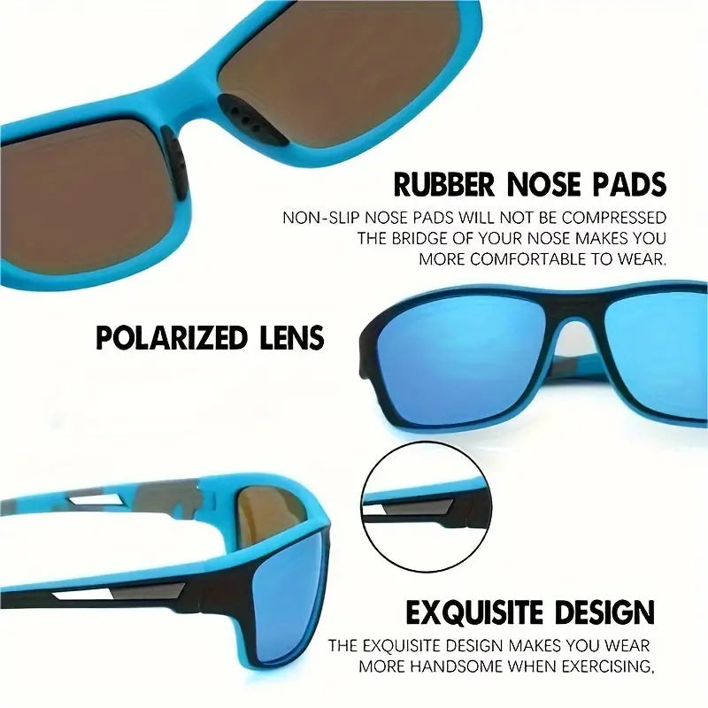 Men's Polarized Sunglasses Mercury Blue