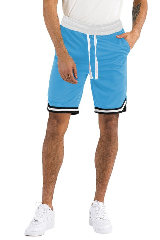 Solid Athletic Basketball Sports Shorts - 12 Color Options - Up To 3XL