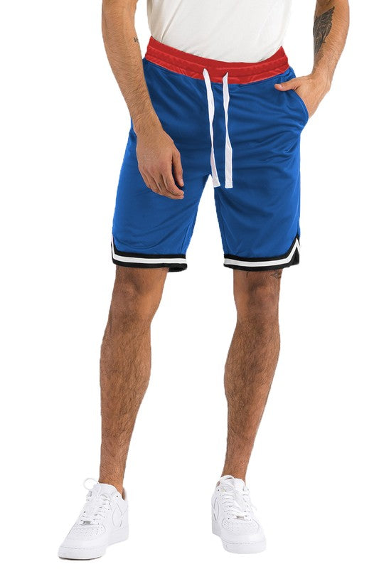 Solid Athletic Basketball Sports Shorts - 12 Color Options - Up To 3XL