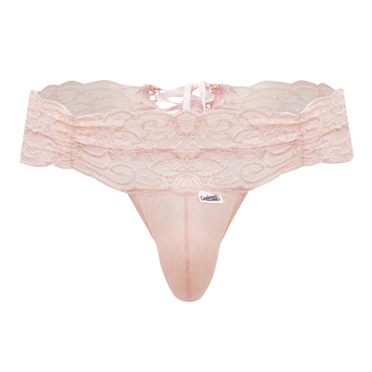 CandyMan 99595 Lace Thongs Color Rose