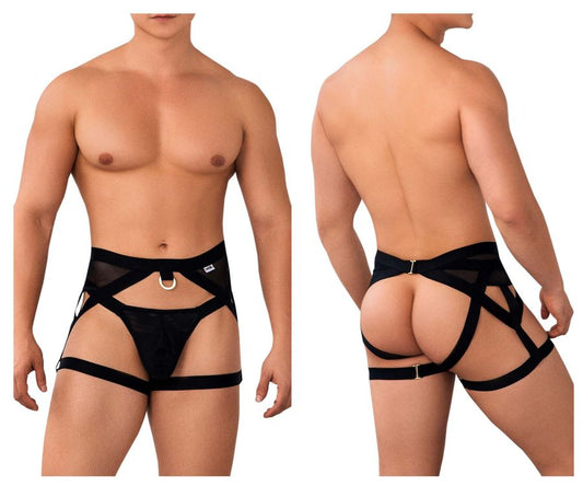 CandyMan 99623 Garter Jockstrap Color Black