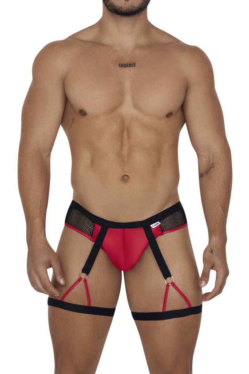 CandyMan 99684 Garter Briefs Color Black