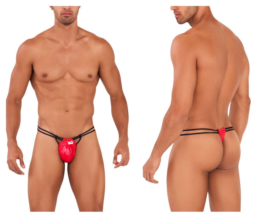 CandyMan 99711 Dom Thongs Color Red