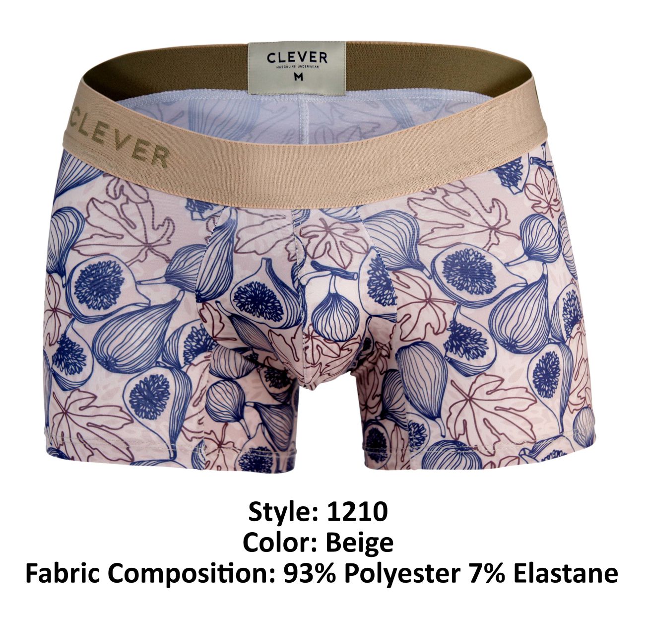 Clever 1210 Elysium Trunks Color Beige