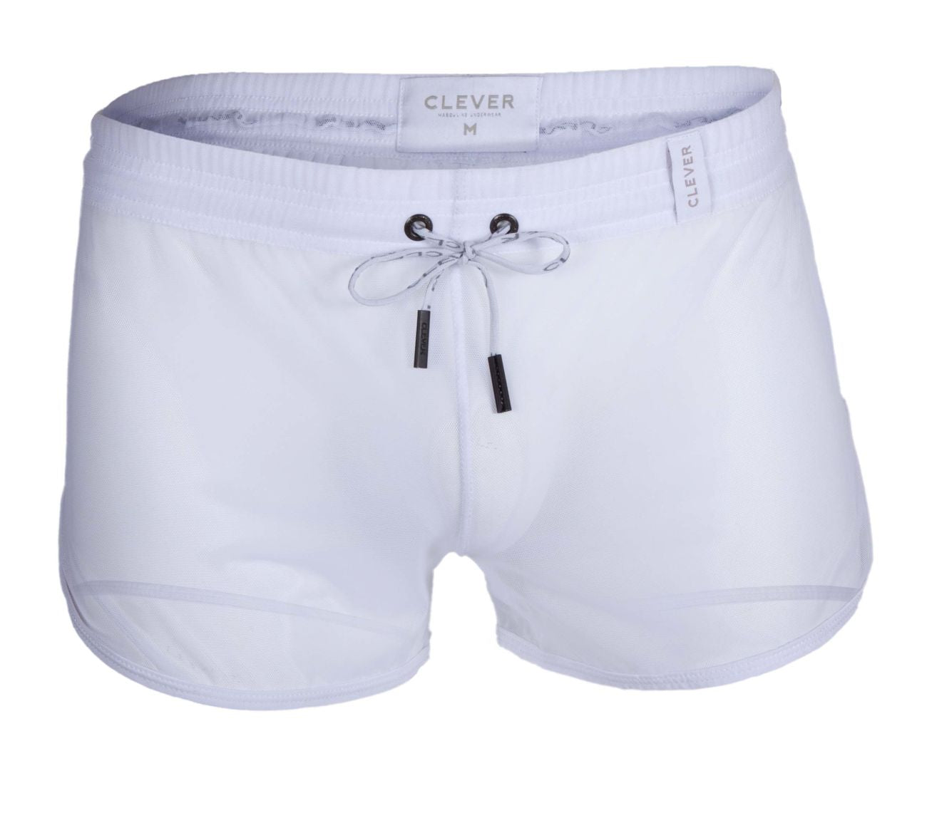 Clever 1242 Behemot Swim Trunks Color White