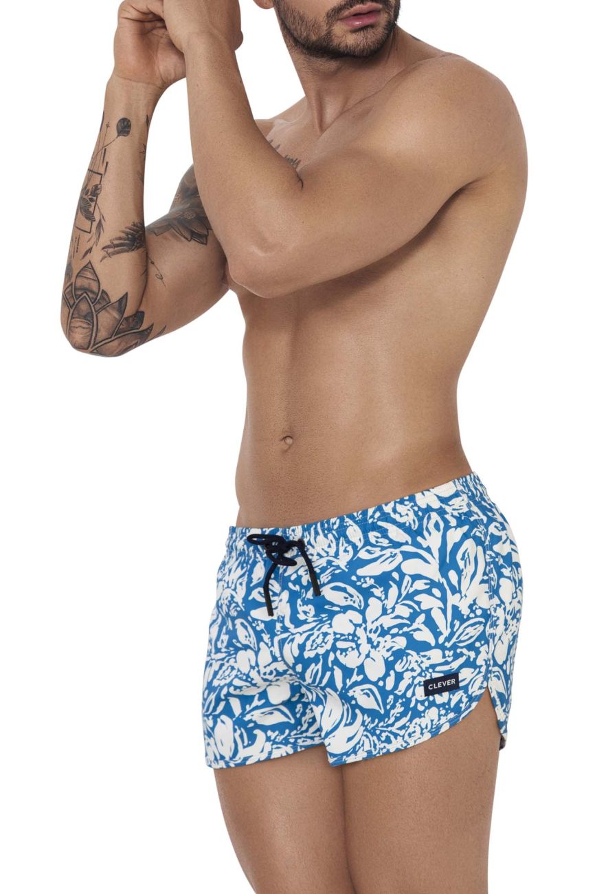 Adriel Swim Trunks Color Blue