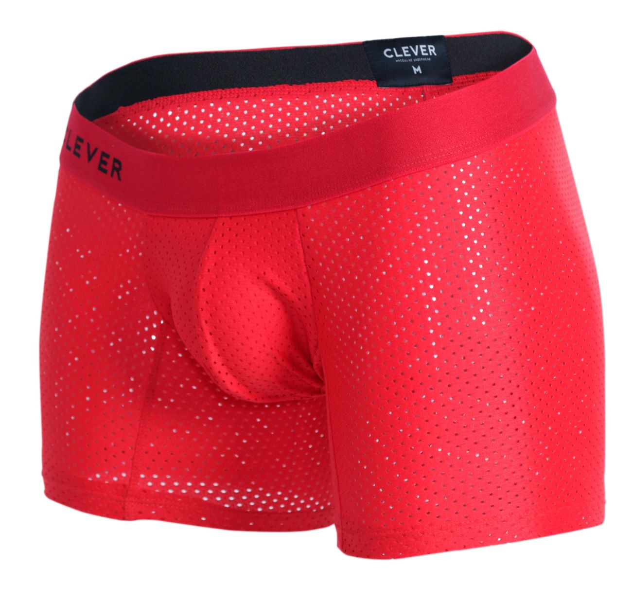 Clever 1260 Euphoria Boxer Briefs Color Red