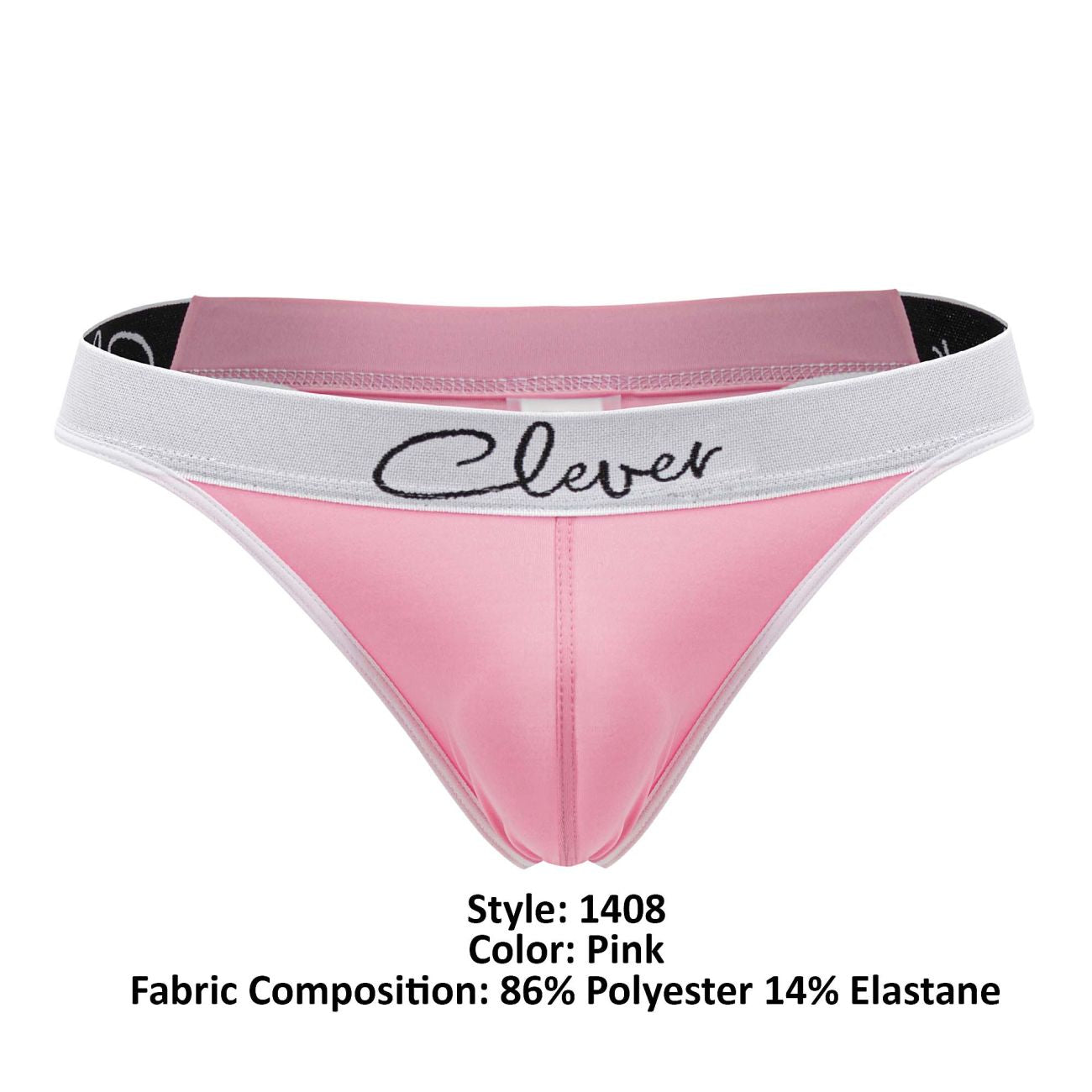 Clever 1408 Wood Thongs Color Pink