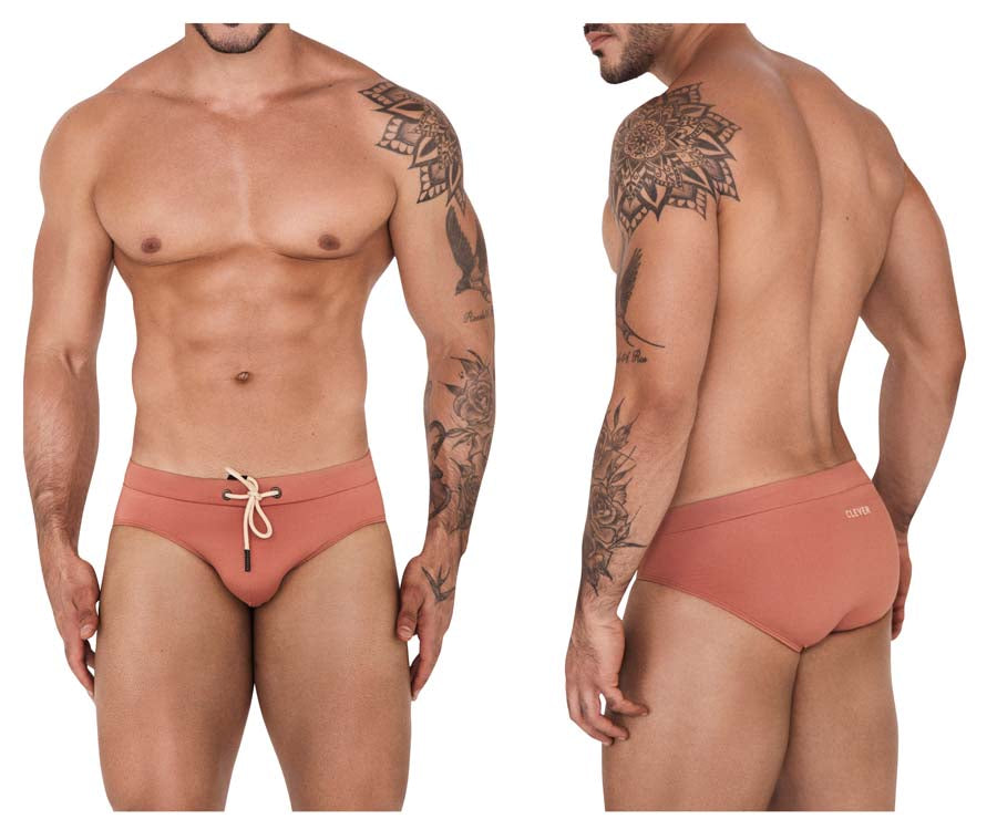 Acqua Swim Briefs Color Ochre